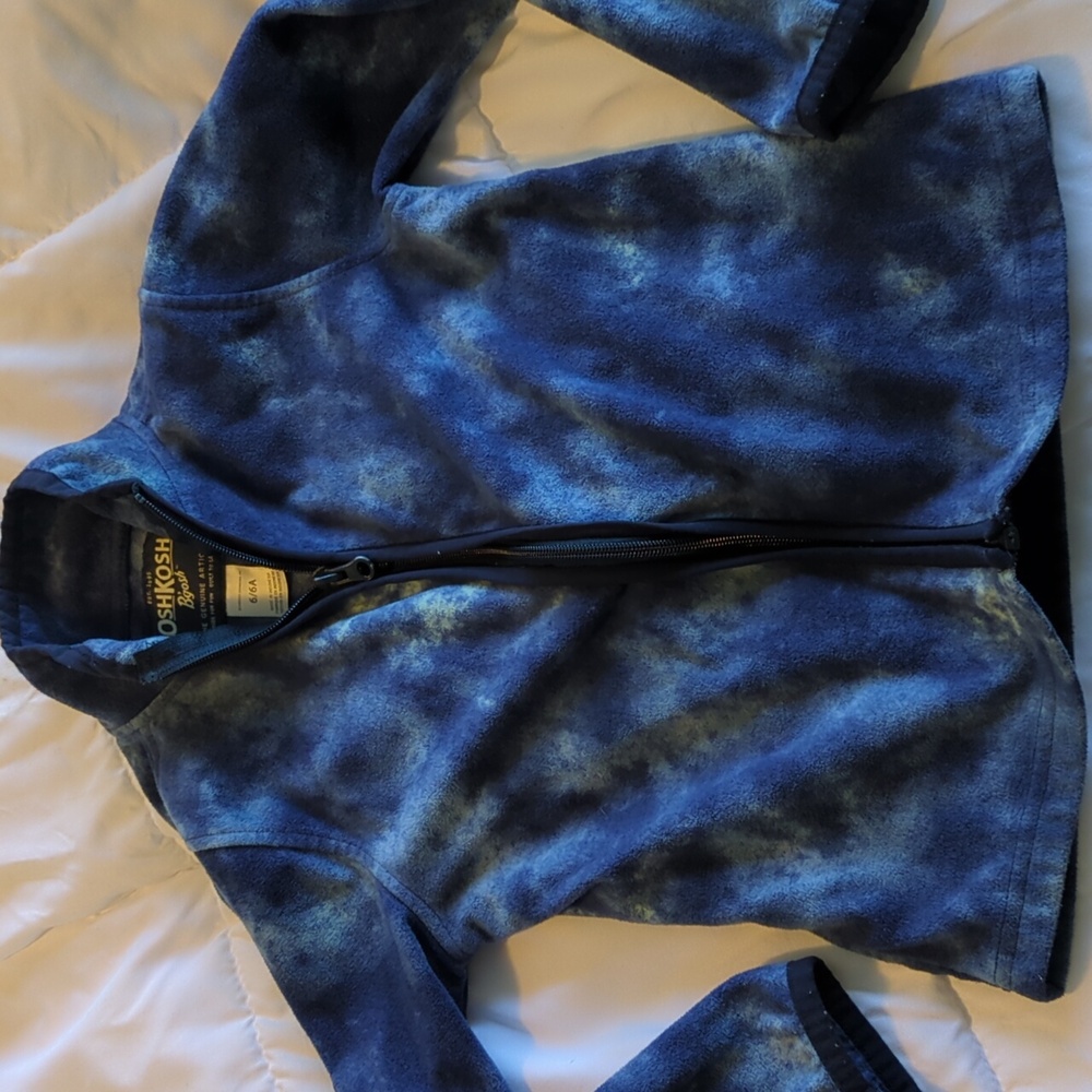 Osh kosh b'gosh fleece jacket size 6